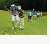 夏休み福井ジュニアゴルフ教室